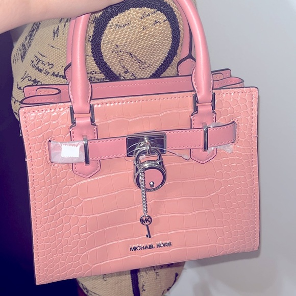 NWT Michael Kors Hamilton Primrose Small Satchel - Picture 1 of 6